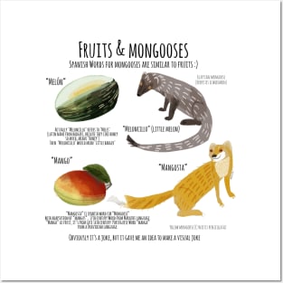 Fruits and Mongooses 1 Posters and Art